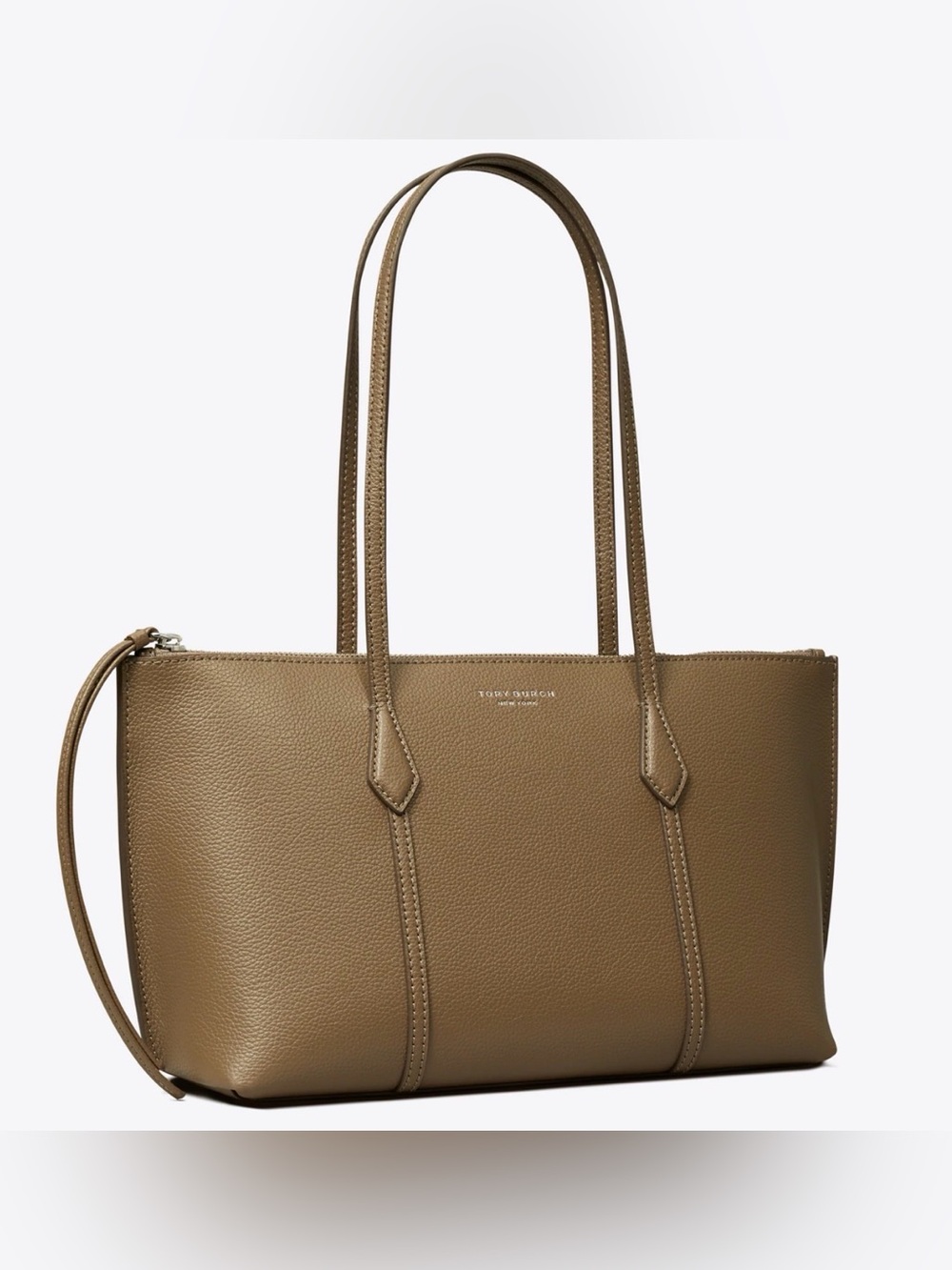 Tory Burch SMALL PERRY ZIP TOTE & Romy Medium Zip Around Wallet